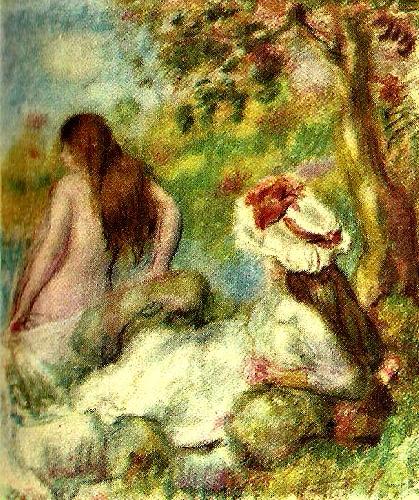 Pierre-Auguste Renoir badet